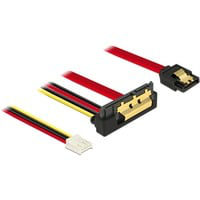 85235 câble SATA 0,3 m SATA 7-pin + Molex (4-pin) SATA 22-pin Noir, Adaptateur precio
