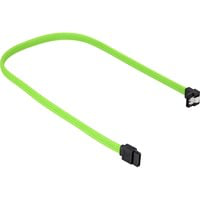 SATA 3 câble SATA 0,45 m SATA 7-pin Noir, Vert en oferta