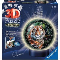 Puzzle 3D Ball 72 p illuminé - Les grands félins