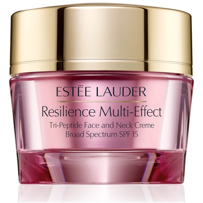Crème Tri-Peptide Visage et Cou SPF 15 Resilience Multi-Effect Estée Lauder 50 ml (peaux sèches)