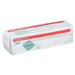 Nobatop® 8 Compresses en nontissé 5 x 5 cm en oferta