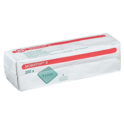 Nobatop® 8 Compresses en nontissé 5 x 5 cm
