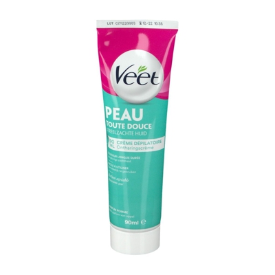 Veet Crème Dépilatoire Hydratante Parfum Pomme