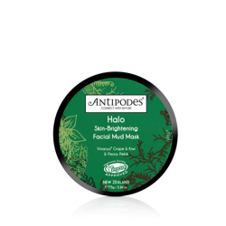 Masque Visage Éclaircissant à la Boue Thermale Halo Antipodes 75 g en oferta