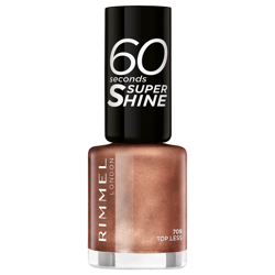 Rimmel 60 Seconds Super-Shine Nail Polish (Various Shades) - Topless características