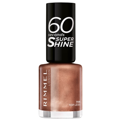 Rimmel 60 Seconds Super-Shine Nail Polish (Various Shades) - Topless