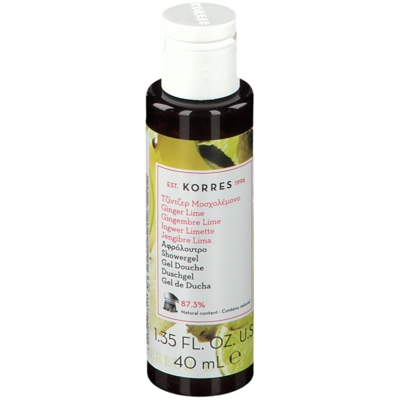 Korres Gel Douche Gingembre lime