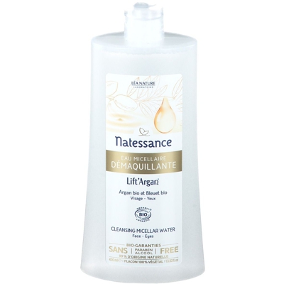 Lift Argan® Eau démaquillante micellaire visage et yeux bio
