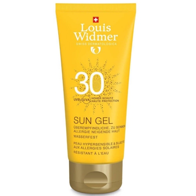 Louis Widmer Sun Gel Spf30 sans parfum