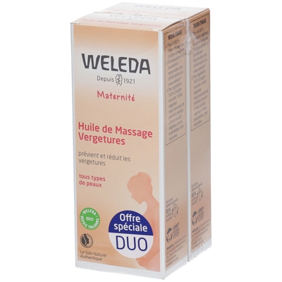 Weleda Huile de Massage Vergetures