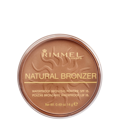 Poudre bronzante Natural Bronzer Rimmel (disponible en plusieurs teintes) - Sunlight