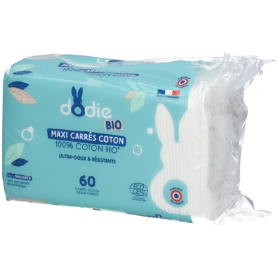 dodie® Maxi carrés coton