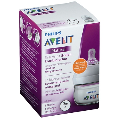 Philips Avent Natural Biberon naturel 60 ml
