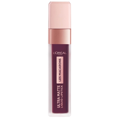 L'Oréal Paris Les Macarons Matte Liquid Lipstick 8ml (Various Shades) - 830 Blackcurrant Crush