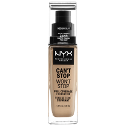 Fond de Teint 24 Heures Can't Stop Won't Stop NYX Professional Makeup (différentes teintes disponibles) - Medium Olive en oferta