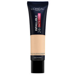 L'Oréal Paris Infallible 24hr Matte Cover Foundation 35ml (Various Shades) - 130 True Beige precio