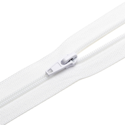 Fermeture spirale n°5 avec curseurs blanche en oferta