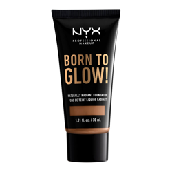 NYX Professional Makeup Born to Glow Naturally Radiant Foundation 30ml (Various Shades) - Mahogany en oferta