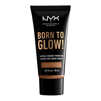 NYX Professional Makeup Born to Glow Naturally Radiant Foundation 30ml (Various Shades) - Mahogany