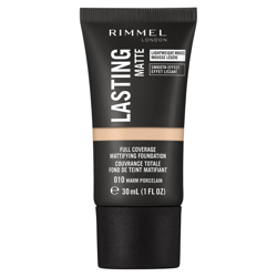 Rimmel London Lasting Matte Foundation 30ml (Various Shades) - 010 Warm Porcelain precio