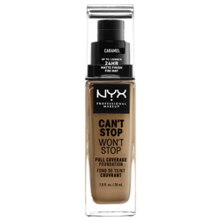 Fond de Teint 24 Heures Can't Stop Won't Stop NYX Professional Makeup (différentes teintes disponibles) - Caramel características