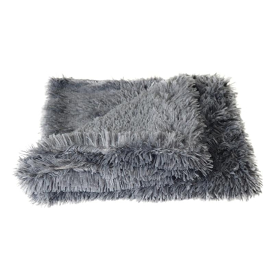 Couverture plaid en fourrure de luxe pour chiens