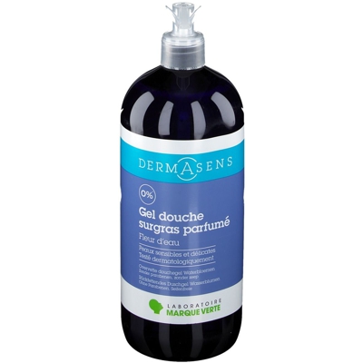 Dermasens Gel douche surgras parfumé Fleur d'eau