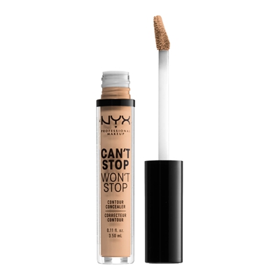 NYX Professional Makeup Can't Stop Won't Stop Contour Concealer (Various Shades) - Natural