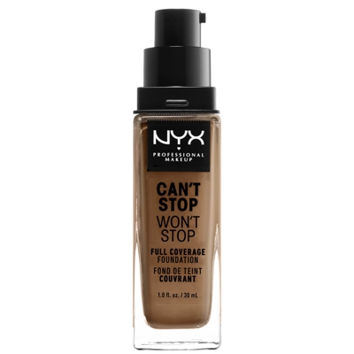 Fond de Teint 24 Heures Can't Stop Won't Stop NYX Professional Makeup (différentes teintes disponibles) - Mahogany