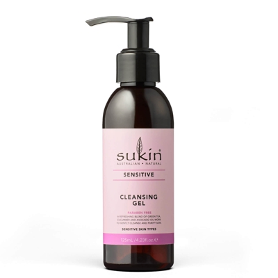 Gel nettoyant pour peaux sensibles de Sukin (125 ml)