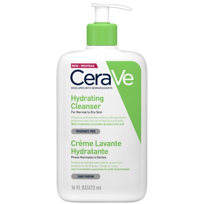 Crème Lavante Hydratante CeraVe 473 ml