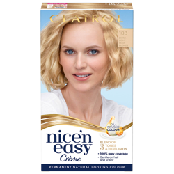Clairol Nice' n Easy Crème Natural Looking Oil Infused Permanent Hair Dye 177ml (Various Shades) - 10B Extra Light Beige Blonde precio