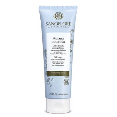 Sanoflore Gelée d'huile démaquillante peau nue divine