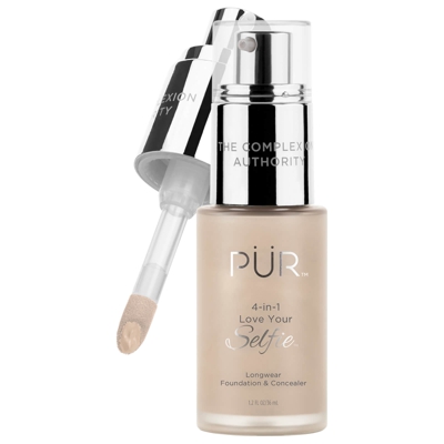 PÜR 4-in-1 Love Your Selfie Longwear Foundation and Concealer 30ml (Various Shades) - MN3