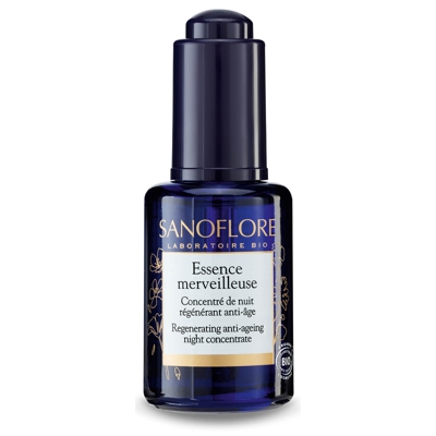 Concentré de Nuit Régénérant Anti-Âge Essence Merveilleuse Sanoflore 30 ml