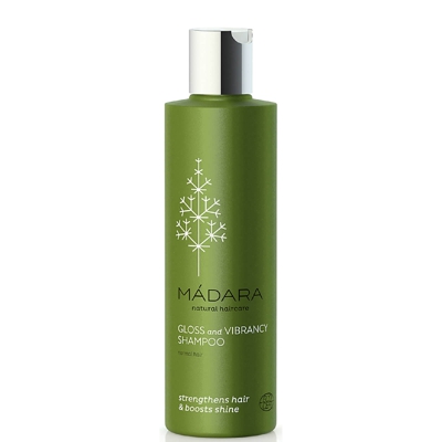 Shampooing « Gloss and Vibrancy » (Éclat et Vitalité) MÁDARA 250 ml