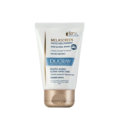 Ducray Melascreen Spf50+ Soin global mains