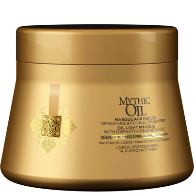 Masque Mythic Oil de L'Oréal Professionnel pour cheveux normaux à fins