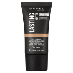 Rimmel London Lasting Matte Foundation 30ml (Various Shades) - 304 Almond en oferta