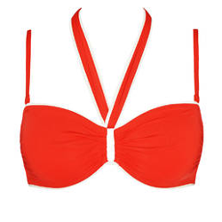 AUBADE haut de maillot de bain bandeau coques amovibles La Baie des Vagues precio