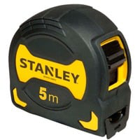 STHT0-33561 mètre à ruban 5 m Nylon, Caoutchouc Noir, Jaune precio