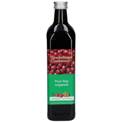 Terschellinger Cranberries Jus de cannberge Bio non sucré precio