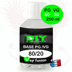 Base neutre - 250 ml - PG/VG - 80/20 - DIY E LIQUIDE - Vapfusion en oferta