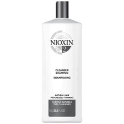 NIOXIN 3-Part System 2 Cleanser Shampoo for Natural Hair with Progressed Thinning 1000ml precio