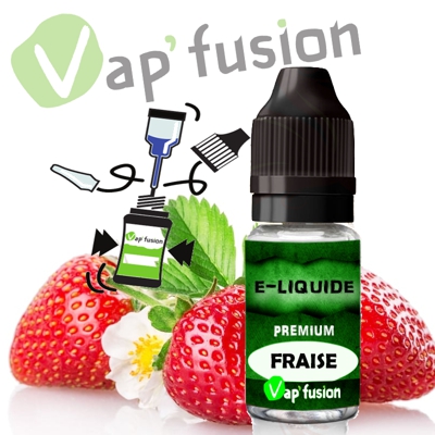 e liquide Fraise 10ml Vapfusion