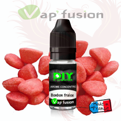 Bonbon -fraise - arôme concentré - 10ml - Diy - Vapfusion en oferta