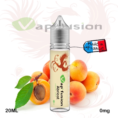 E liquide  Abricot 20ml+ booster nicotine -  Vapfusion