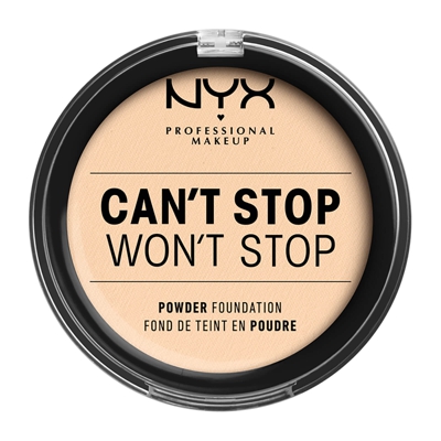 NYX Professional Makeup Can't Stop Won't Stop Powder Foundation (Various Shades) - Pale