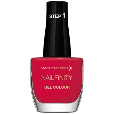 Max Factor Nailfinity X-Press Gel Nail Polish 12ml (Various Shades) - Ruby Tuesday 300