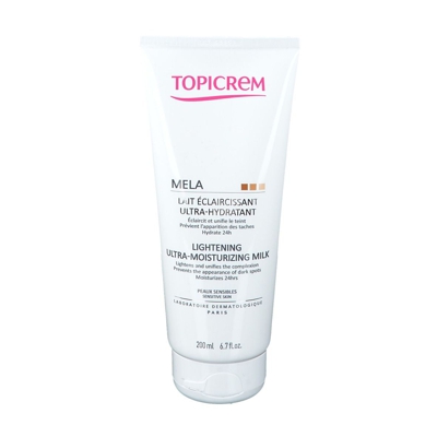 Topicrem Mela Lait Éclaircissant ultra-hydratant